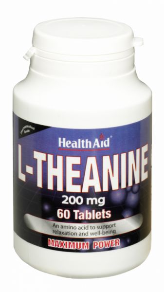 L - Theanine 200 mg 60 tablets - HEALTH AID