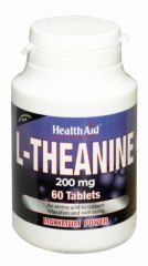 Comprar HEALTH AID L - Teanina 200 mg 60 comprimidos Por 23,50€