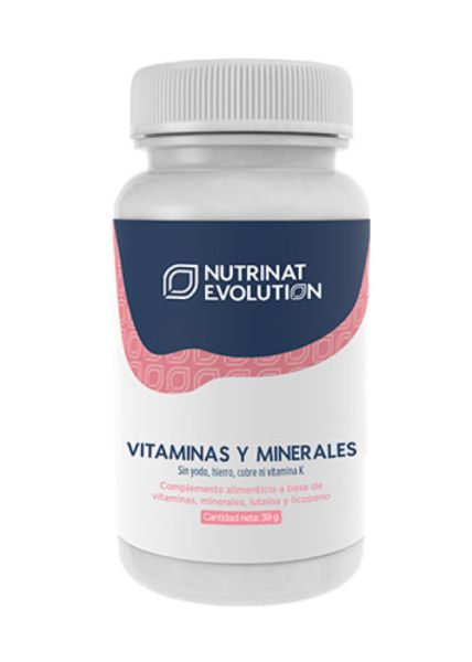 Vitaminer och mineraler 30 tabletter - NUTRINAT