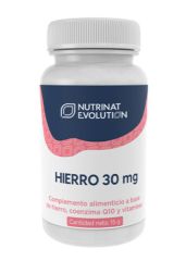 Acheter NUTRINAT Fer 30 mg 30 Gélules Végétales Par 10,30€