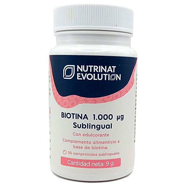 Biotin 800 mcg 30 tablets - NUTRINAT Img 5