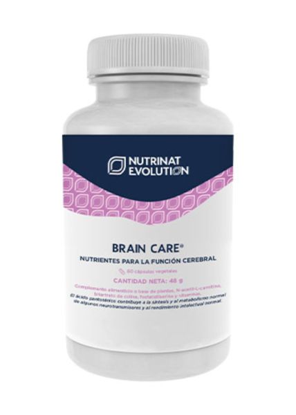 Brain Care 60 Cápsulas Vegetais - NUTRINAT