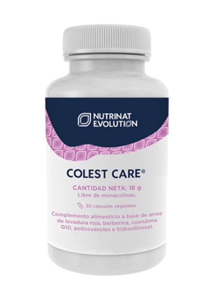 Colest Care 30 Cápsulas Vegetais - NUTRINAT