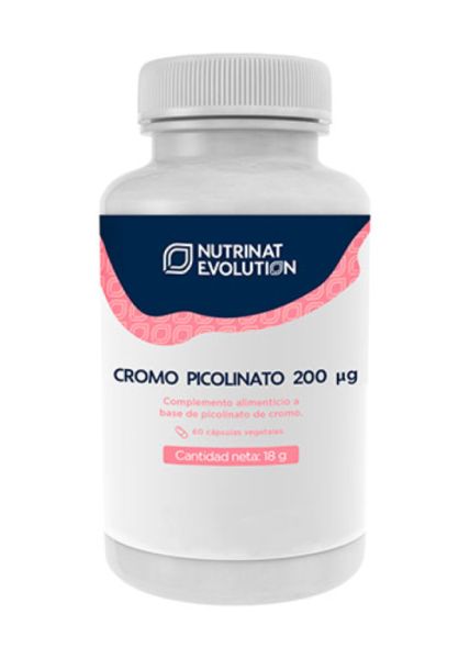 Chromium Picolinate 200 microg 60 Vegetable Capsules