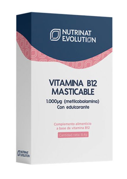 Vitamine B12 à Croquer 30 Comprimés - NUTRINAT