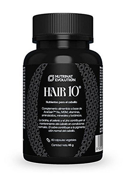 Cabelo 10 60 cápsulas vegetais - NUTRINAT