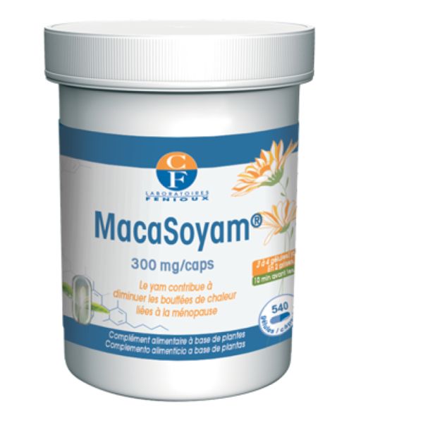 Macasoyam 300 mg 540 Cápsulas - FENIOUX