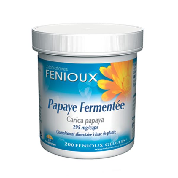 Fermentierte Papaye (Carica Papaya) 200 Kapseln 295 mg