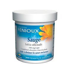 Comprar FENIOUX Sauge (Salvia officinalis) 200 Cápsulas Por 21,84€