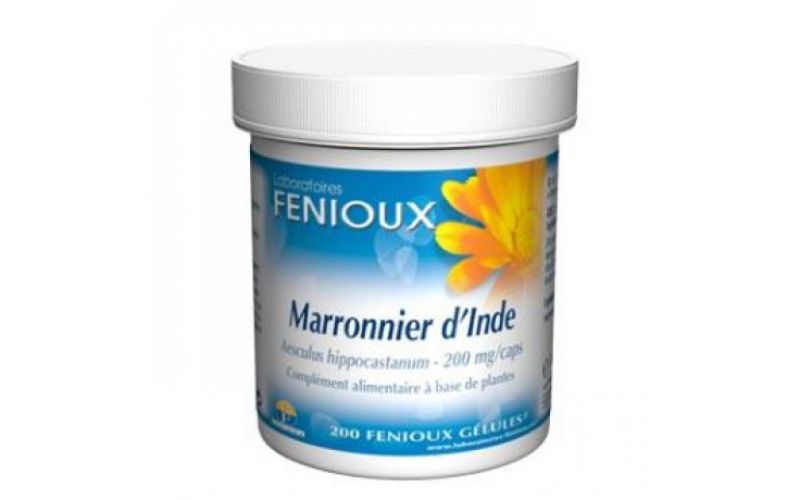 Marron d'Inde 200 Gélules 200 mg - FENIOUX