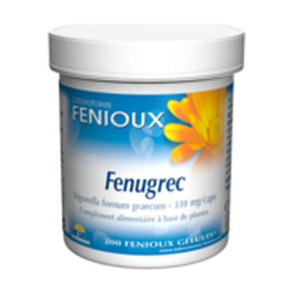 Fenegriek 200 capsules - FENIOUX