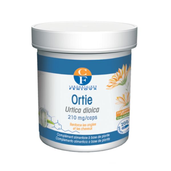 Ortie (Urtica dioica) 210 mg 200 capsules