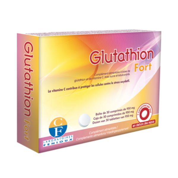 Glutathion Fort 300 mg 30 tabletten - FENIOUX