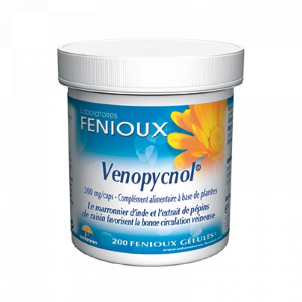 VENOPYCNOL 200 mg 200 Caps - FENIOUX