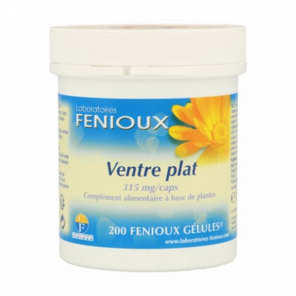 FLAT BELLY 400 mg 200 Caps - FENIOUX