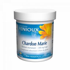 Buy FENIOUX Milk Thistle 200 Capsules By 21,84€