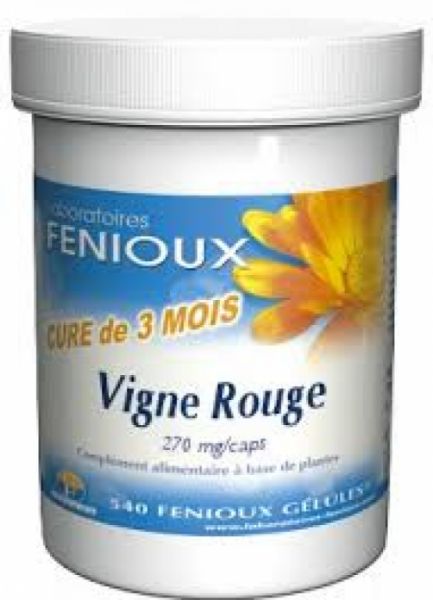 VIGNE ROUGE 270 mg 200 Gél. - FENIOUX