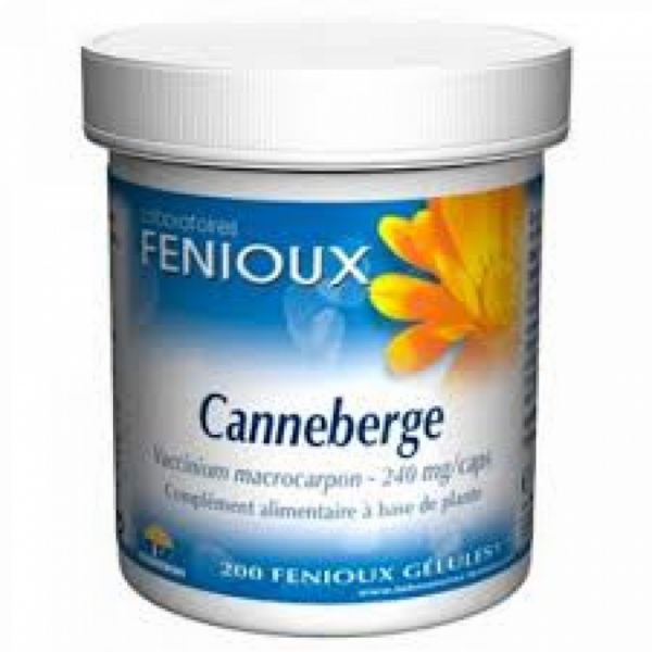 Canneberge 240 mg 200 Gélules - FENIOUX