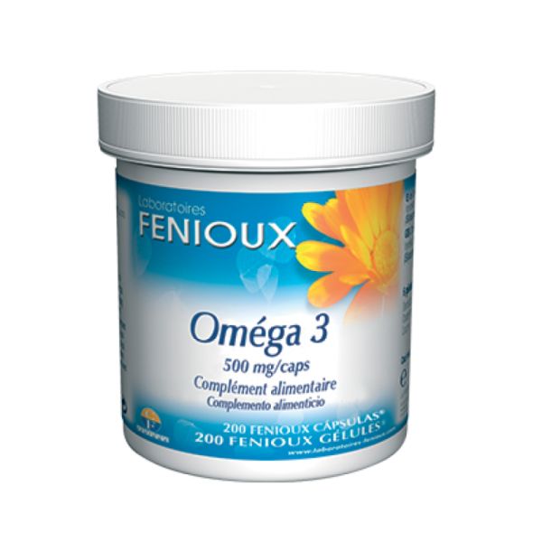 Om ga 3 500 mg 200 parels - FENIOUX