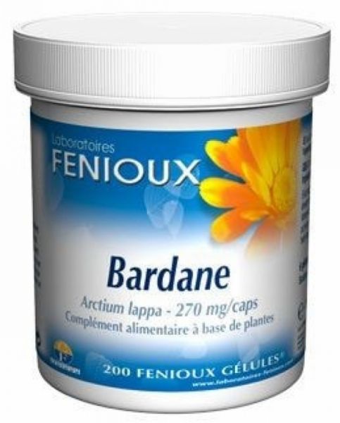 Bardana 270 mg 200 Cápsulas - FENIOUX