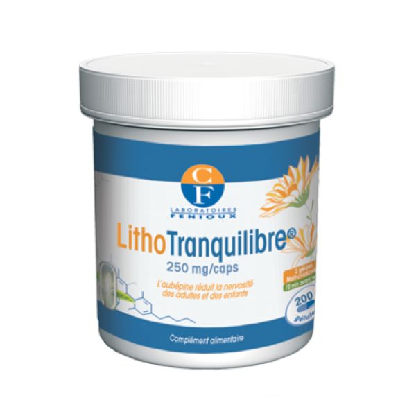 Litho Tranquilibre 250 mg 200 Capsules - FENIOUX