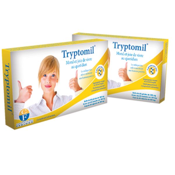 TRYPTOMIL 300 mg 60 capsules - FENIOUX