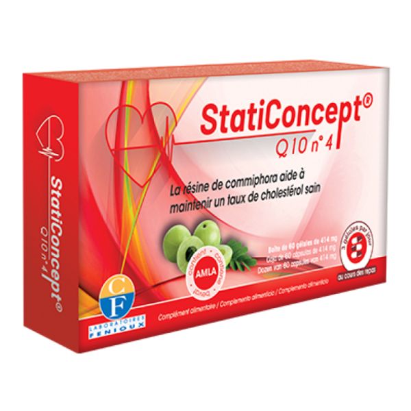 StatiConcept Q10 n 4 60 C kapslar - FENIOUX