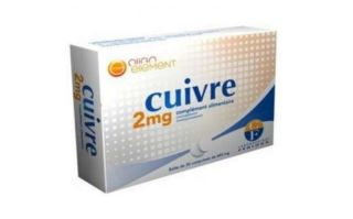 Acheter FENIOUX Cuivre 30 Comprimés Par 8,29€