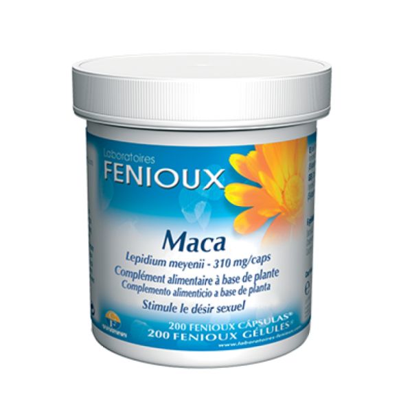 Maca 310 mg 200 Cápsulas - FENIOUX