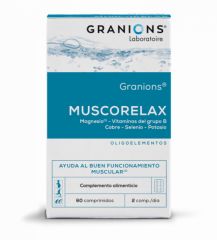 Buy GRANIONS Granions Muscorelax 60 tablets By 14,25€