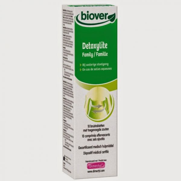 Detoxylite Antidiarré 10 tabletter - BIOVER