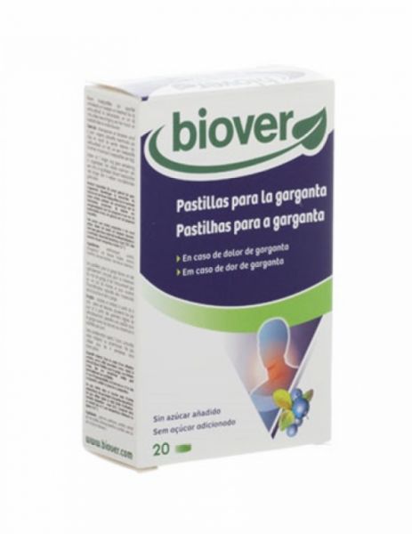 Garganta 20 Comprimidos - BIOVER