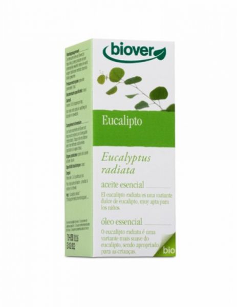 Aceite Esencial Eucaliptus Radiata 10 ml - BIOVER