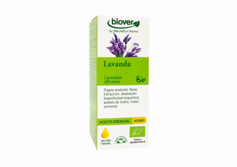 Aceite Esencial Lavanda BIO 10 ml - BIOVER