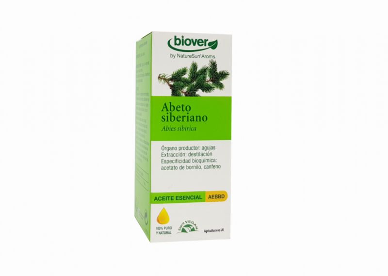 Óleo Essencial de Abeto Siberiano 10 ml - BIOVER