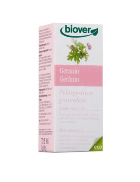 Óleo Essencial de Gerânio 10 ml - BIOVER