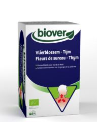 Buy BIOVER Elderberry and Thyme Infusion BIO 20 Envelopes By 6,65€