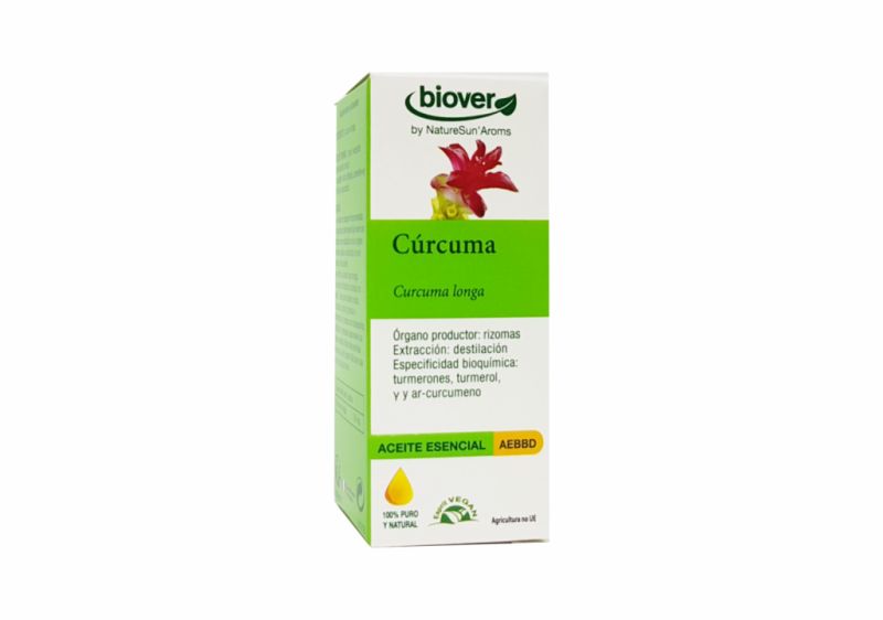 Aceite Esencial Cúrcuma 10 ml - BIOVER