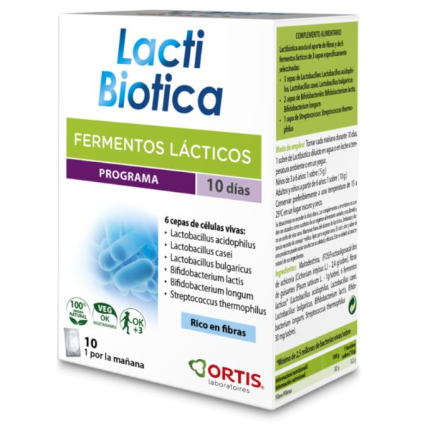 LACTIBIOTICS BUSTE 1x10x10 gr - ORTIS