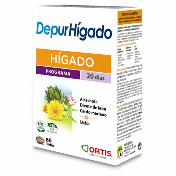 DETERGENTE FEGATO 60 comp - ORTIS