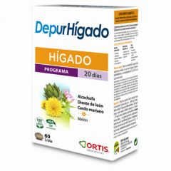 Comprar ORTIS DEPUR HIGADO 60 Comp Por 16,00€