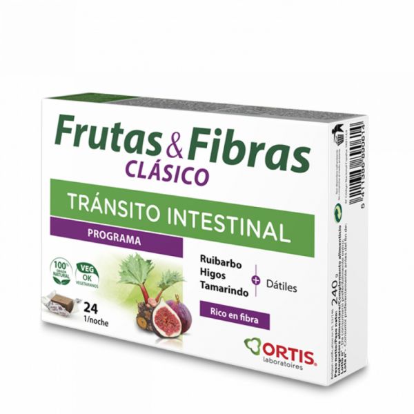 FRUITES & FIBRES FORTE 24 CUBITOS - ORTIS