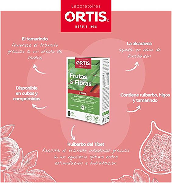 Fruits & Fibres Forte 24 Comp - ORTIS Img 5