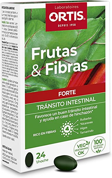 Frukt och fibrer Forte 24 Comp - ORTIS