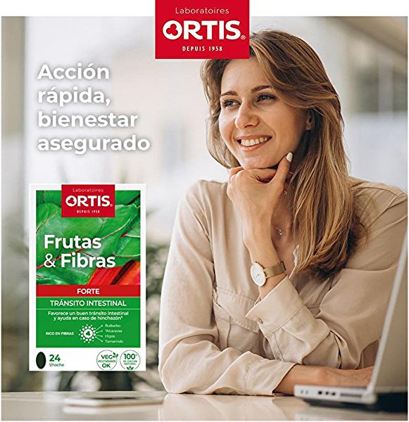 Frutas & Fibras Forte 24 Comp - ORTIS Img 6