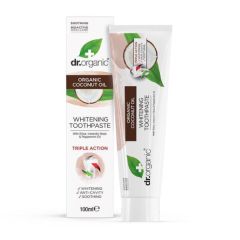 Acheter DR ORGANIC Dentifrice à l'huile de coco 100 ml Par 6,99€