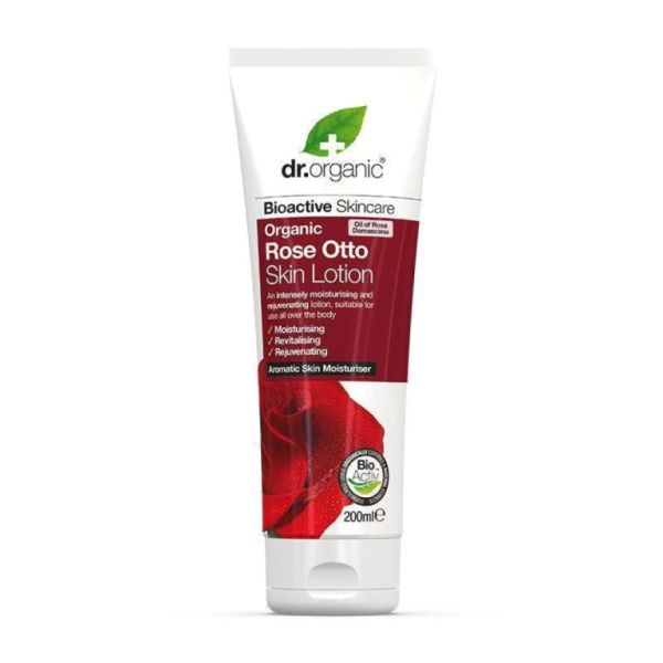 Rose Otto Lotion 200 ml - DR ORGANIC