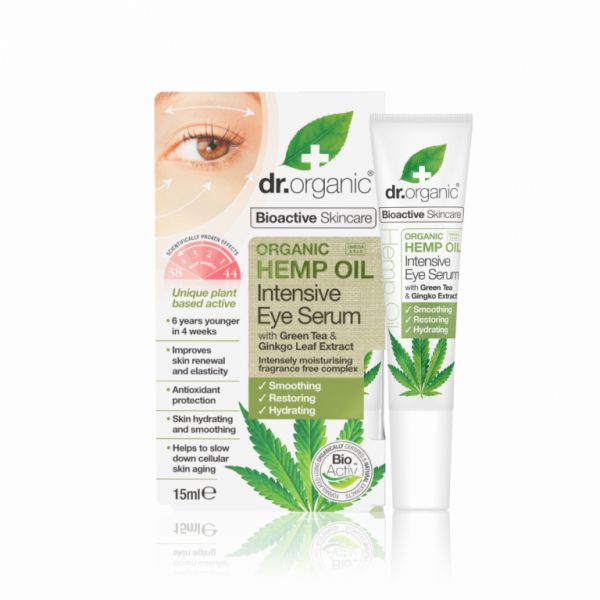 Intensief Hennep Oogserum 15 ml - DR ORGANIC