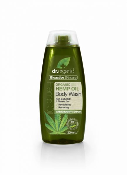 Gel de banho de cânhamo 250 ml - DR ORGANIC