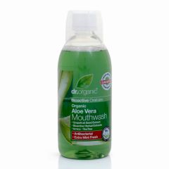 köpa DR ORGANIC Aloe Vera Munvatten 500 ml Förbi 9,20€